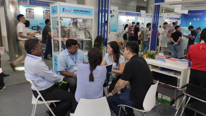 dernières nouvelles de l'entreprise La technologie Cie., Ltd de Shenzhen KHJ a participé l'exposition 2019 de NEPCON ASIE  2