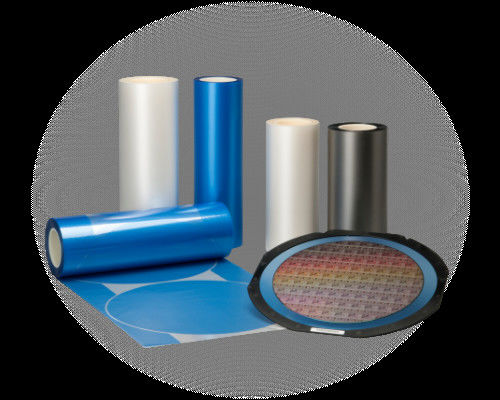 Les dernières nouvelles de société environ Emballage de semi-conducteurs introduction des applications de film bleu pour la découpe de plaquettes