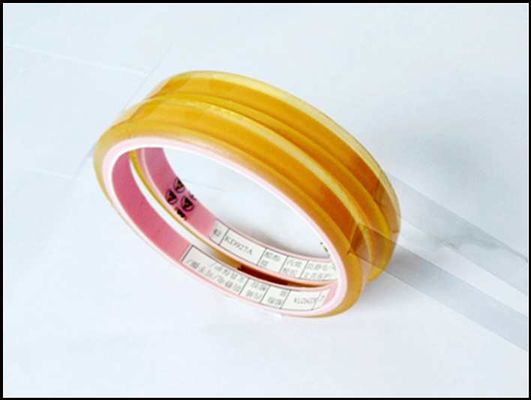 0.08mm Thickness Anti Static Tape in Yellow color
