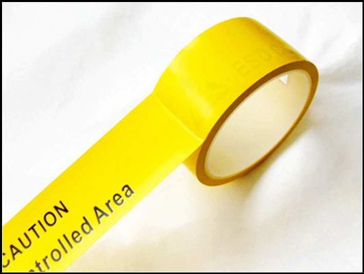 Industrial-grade ESD Floor Tape for Electronic Industry - Tensile Strength 25N/cm
