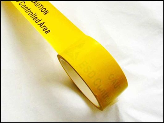 Industrial-grade ESD Floor Tape for Electronic Industry - Tensile Strength 25N/cm
