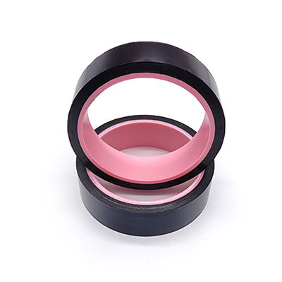 2.5mil ESD Black Heat Resistant Tape Low Electrostatic Discharge
