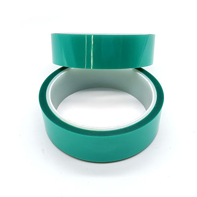 Single Sided Coated Thermal Release Tape Green 3.0mil High Initial Adhesion