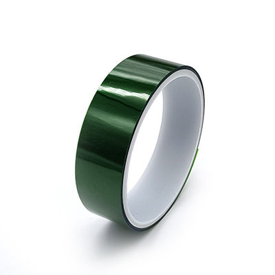 Double Stretched Heat Resistant Polyimide Tape Low Adhesion Amber Color