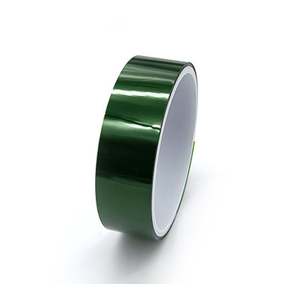 Double Stretched Heat Resistant Polyimide Tape Low Adhesion Amber Color