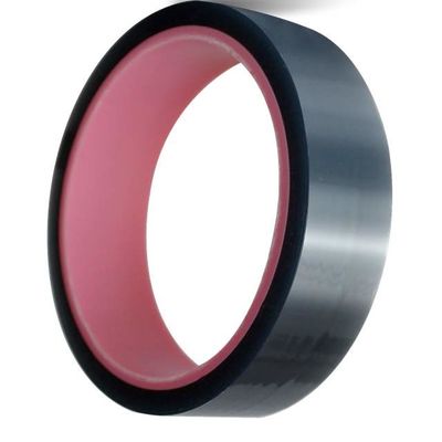 Bon prix Tape de polyimide noir vif résistant aux solvants à 50 Hz pour la technologie d'impression par écran en ligne
